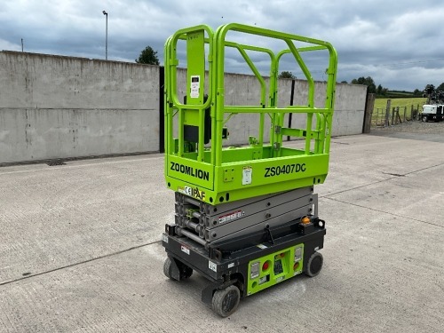 ZOOMLION ZS0407DC 21FT BATTER OPERATED SCISSOR LIFT