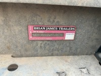 BRIAN JAMES CARGO DIGGER PLANT 2 9FT X 4FT6 2.7 TON TWIN AXLE PLANT TRAILER - 11
