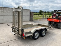 BRIAN JAMES CARGO DIGGER PLANT 2 9FT X 4FT6 2.7 TON TWIN AXLE PLANT TRAILER - 10