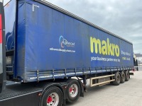 SDC 39 TON 45FT TRI AXLE CURTAINSIDER - 2