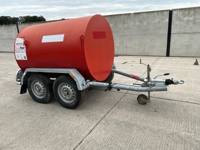 FUEL PROOF 2000lt TWIN AXLE BUNDED FUEL BOWSER