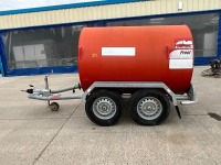 FUEL PROOF 2000lt TWIN AXLE BUNDED FUEL BOWSER - 4
