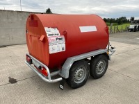 FUEL PROOF 2000lt TWIN AXLE BUNDED FUEL BOWSER - 7