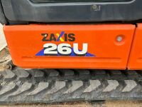 HITACHI ZX26U 2.6 TON MINI DIGGER - 4
