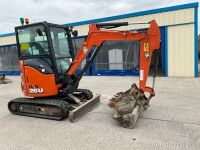 HITACHI ZX26U 2.6 TON MINI DIGGER - 14