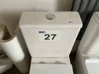 FULLY ENCLOSED TOILET WITH PAN, CISTERN AND SEAT - 2