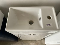 400 FLOOR-STANDING CLOAKROOM UNIT IN WHITE GLOSS - 2