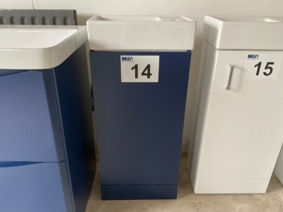 400 CLOAKROOM UNIT IN INDIGO BLUE