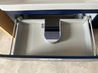 800 ARC FLOOR UNIT + BASIN - INDIGO BLUE - 4