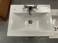 500 WALL-MOUNTED ATHENA IN ANTHRACITE GLOSS WITH CHROME TAP - 2