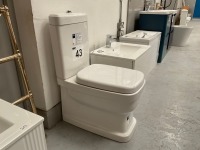 FULLY ENCLOSED TOILET INCLUDING PAN, CISTERN AND SEAT - 2