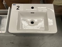 WALLACE WALL MOUNTED UNIT + BASIN - GREY - 2