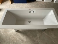 1725 × 790 FREESTANDING BATH WITH CHROME FEET - 4