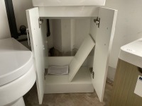 450 REDUCED-DEPTH FLOOR-STANDING TWO-DOOR UNIT WITH BASIN - 3