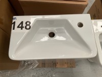 ARC 500 WALL MOUNTED UNIT + BASIN - MATT STONE GREY - 3