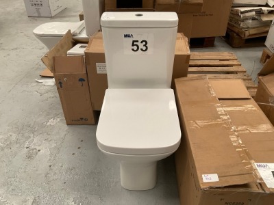 CEDARWOOD CC WC PAN + CISTERN + SEAT