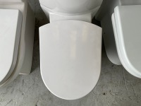 SEMI BACK-TO-WALL PAN, CISTERN, AND SEAT - 2