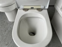 FULLY ENCLOSED TOILET WITH PAN, CISTERN, AND SEAT - 5