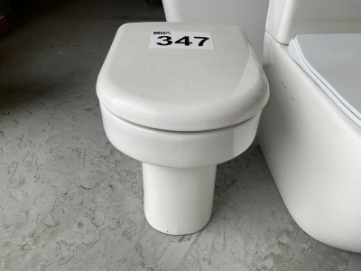 BACK-TO-WALL PAN AND SEAT