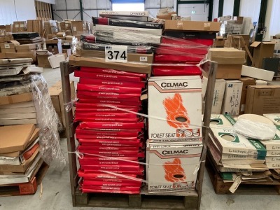 MIXED PALLET OF TOILET SEATS