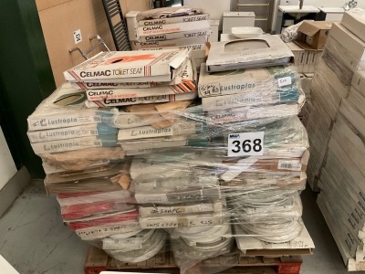 MIXED PALLET OF TOILET SEATS