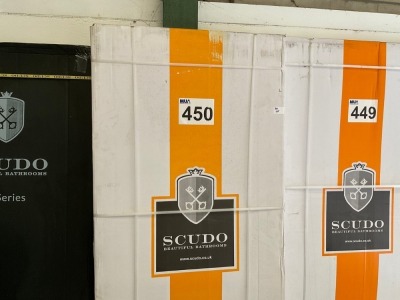 800 INFOLD SHOWER DOOR IN CHROME