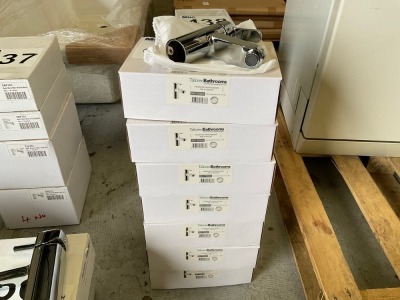 7x PEMBROKE MONO BASIN MIXER TAP & WASTE IN CHROME TIS5044