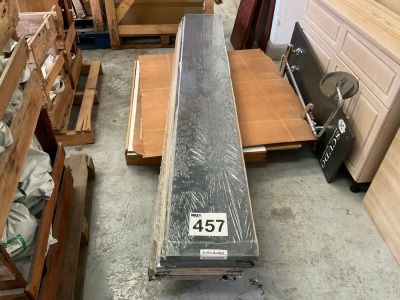 6 LAMINATE WORKTOPS, 2.5M LONG X 33CM WIDE