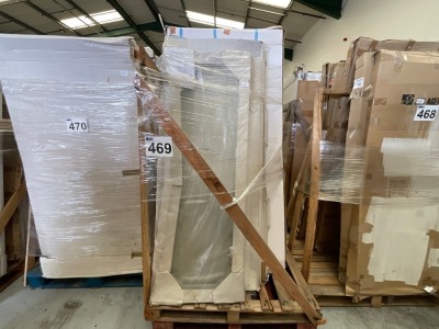 MIXED PALLET OF SHOWER DOORS