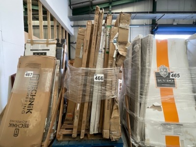 MIXED PALLET OF SHOWER DOORS