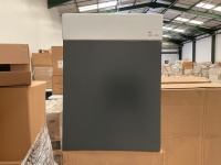 CUBE 400 WALL MOUNTED UNIT + BASIN - MATT ANTHRACITE