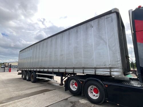 MONTRACON 45ft TRI AXLE CURTAINSIDER TRAILER ON AIR