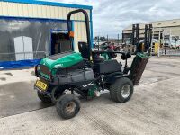 RANSOMES PARKWAY 3 GANG RIDE ON ROAD LEGAL DIESEL LAWNMOWER - 7