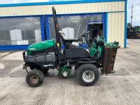 RANSOMES PARKWAY 3 GANG RIDE ON ROAD LEGAL DIESEL LAWNMOWER - 8