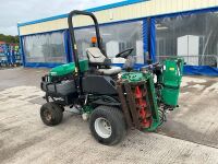 RANSOMES PARKWAY 3 GANG RIDE ON ROAD LEGAL DIESEL LAWNMOWER - 9