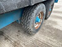 APPROX. 16ft TRIFFITT TWIN AXLE FLAT TRAILER - 6