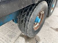 APPROX. 16ft TRIFFITT TWIN AXLE FLAT TRAILER - 11