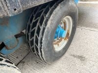 APPROX. 16ft TRIFFITT TWIN AXLE FLAT TRAILER - 12