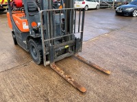 DOOSAN G25GP 2.5 TON GAS FORKLIFT - 9