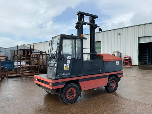 LINDE S50 5 TON SIDE LOADING FORKLIFT