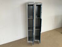 2No. UNUSED SPERRIN METAL 3 COMPARTMENT LOCKERS - 3