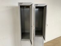 2No. UNUSED SPERRIN METAL 2 COMPARTMENT LOCKERS - 3