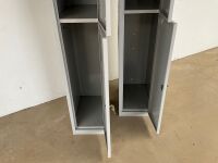 2No. UNUSED SPERRIN METAL 2 COMPARTMENT LOCKERS - 4