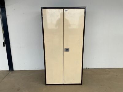 DOUBLE DOOR TAMBOUR STORAGE CABINET