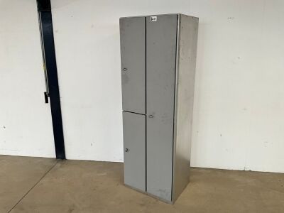 1No. UNUSED SPERRIN METAL 3 COMPARTMENT LOCKER