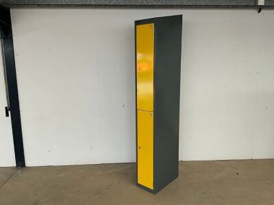 1No. UNUSED SPERRIN METAL 2 COMPARTMENT LOCKER