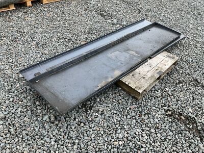 3No. METAL WORKTOP / BENCH TOPS