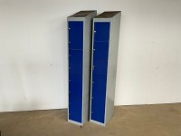 2No. UNUSED SPERRIN METAL 6 COMPARTMENT LOCKERS - 2