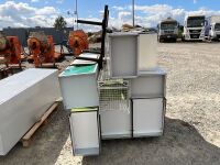 APPROX. 8No. ASSORTED METAL LOCKERS - 2
