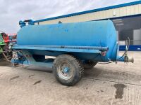 APPROX. 1000 GALLON SINGLE AXLE WATER BOWSER - 5